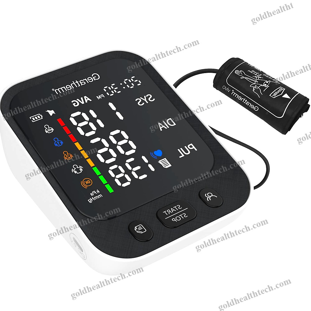 Cuff-Mounted Sphygmomanometer