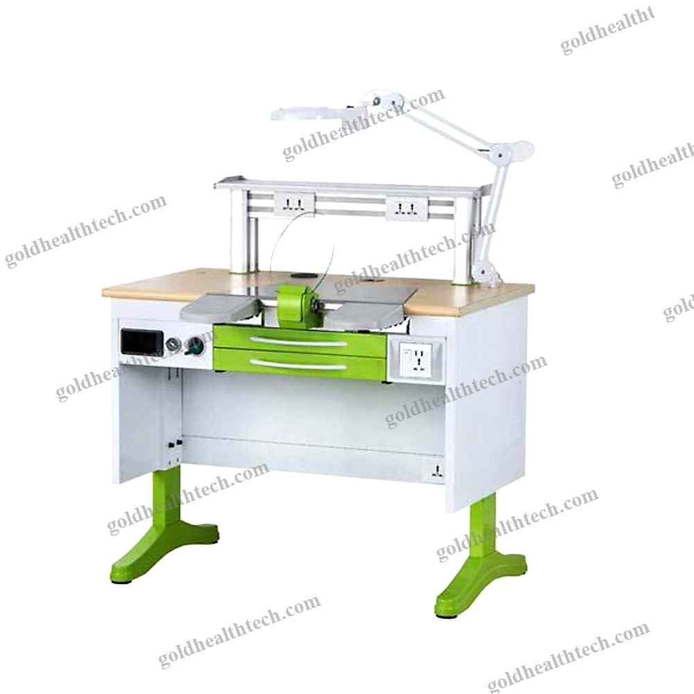 Dental Laboratory Workstation With Light