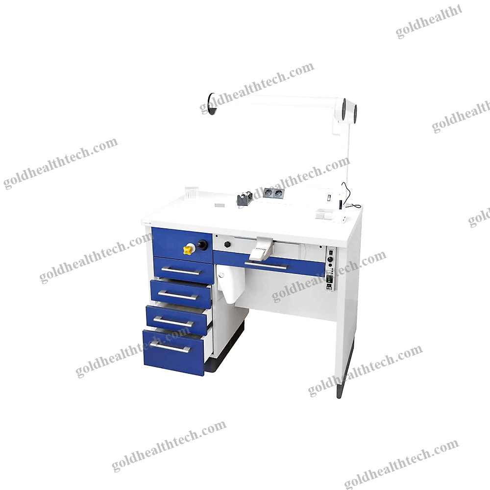 Dental Laboratory Workstation With Shelves