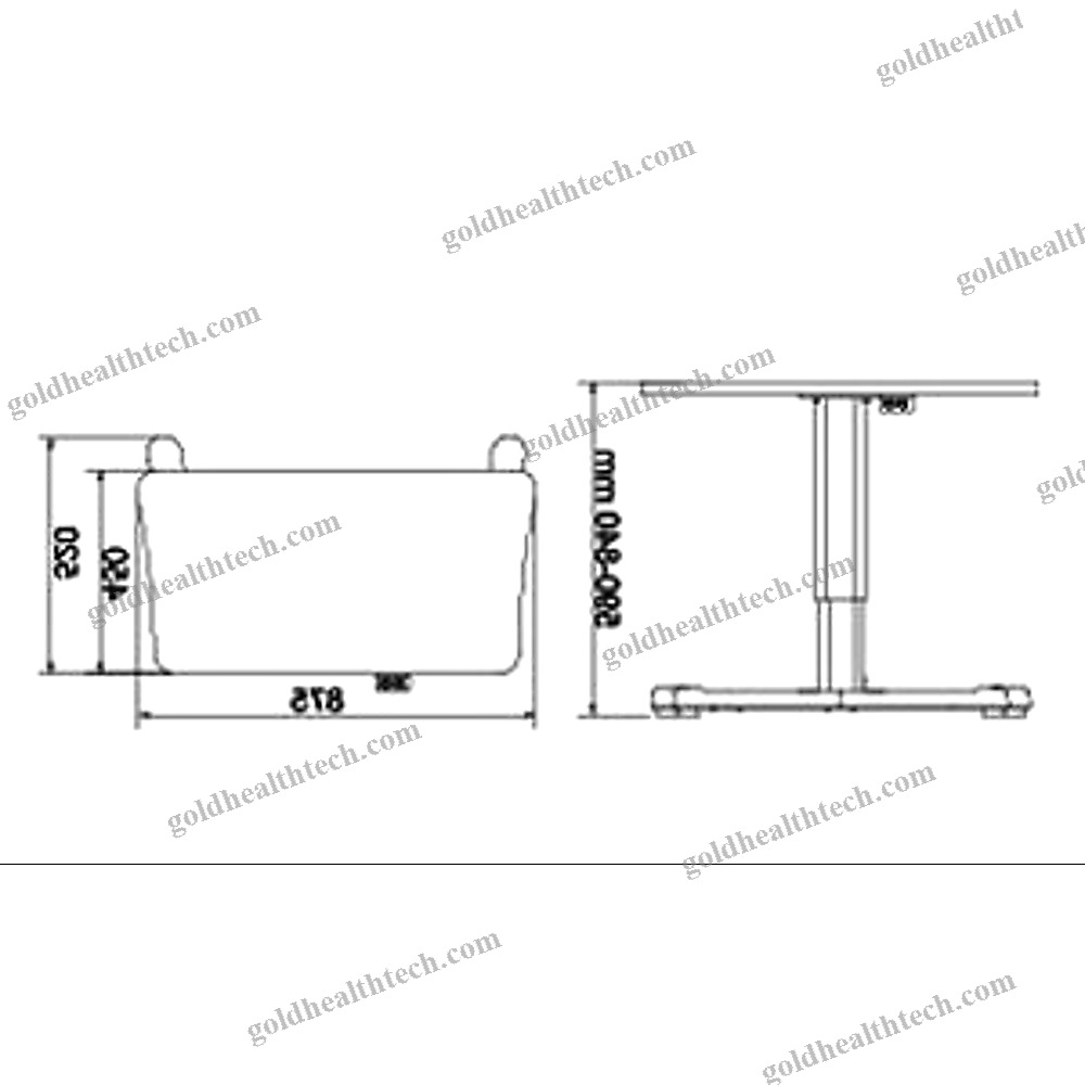 Electric Ophthalmic Instrument Table 1