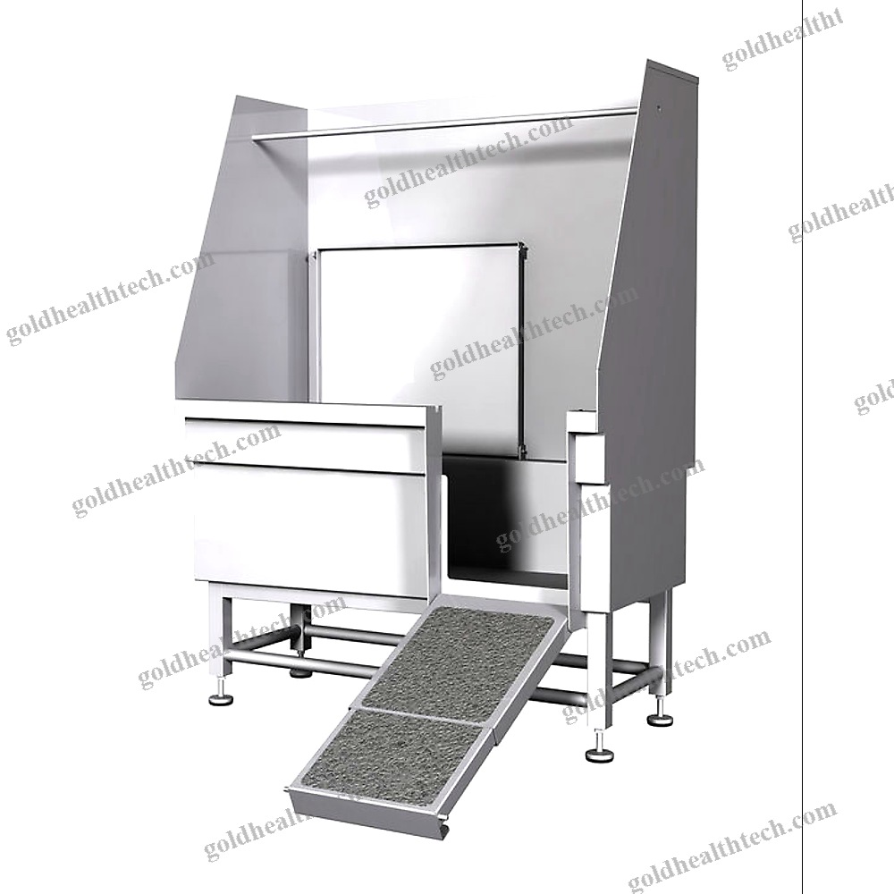 Floor-Mounted Grooming Bathtub