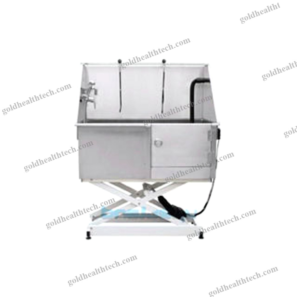 Floor-Mounted Grooming Bathtub
