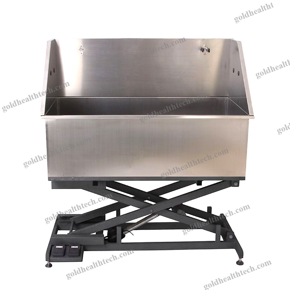 Floor-Mounted Grooming Bathtub