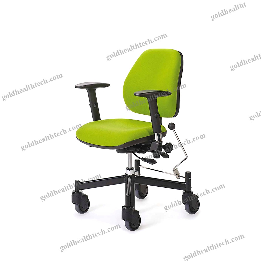 Height-Adjustable Doctor'S Chair