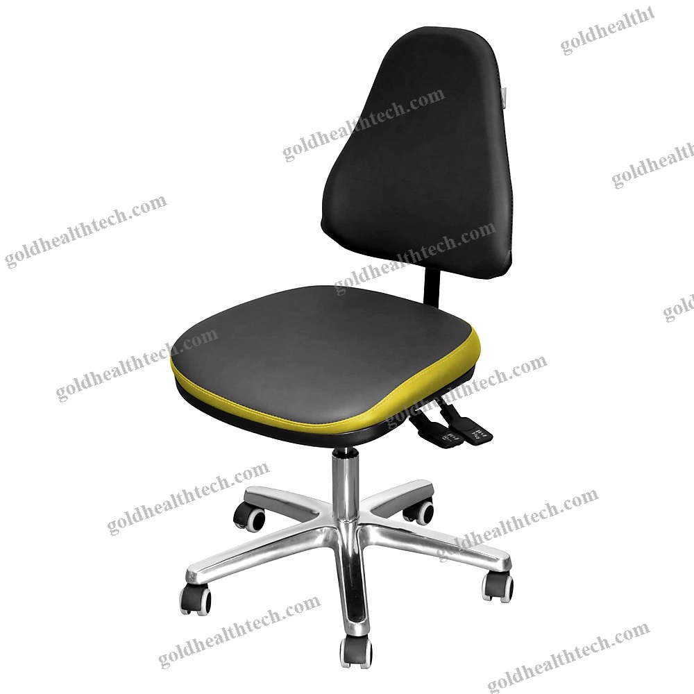 Height-Adjustable Doctor'S Chair