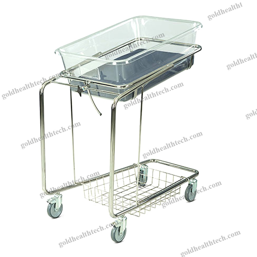 Hospital Bassinet On Casters