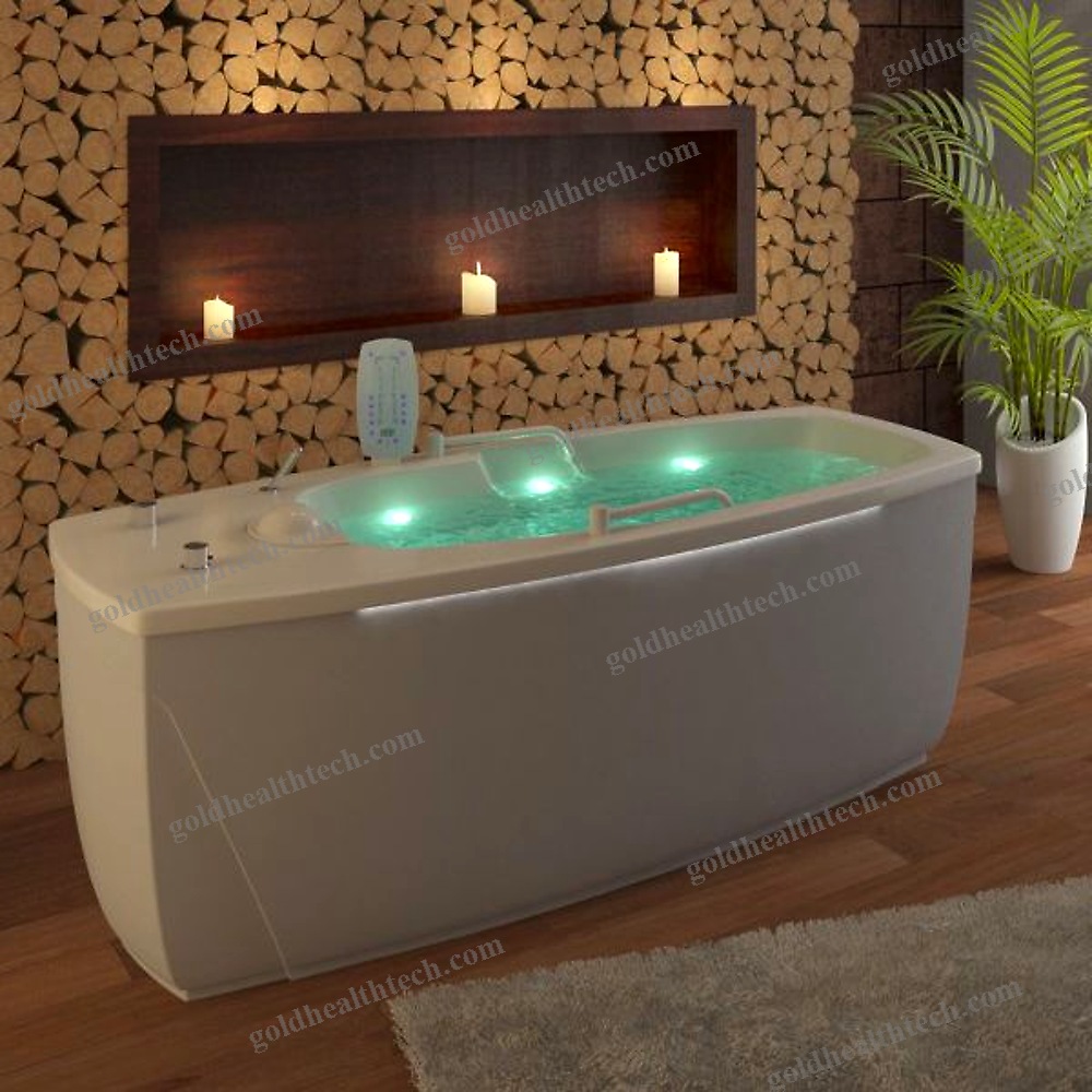 Hydromassage Bathtub With Chromotherapy Lamps
