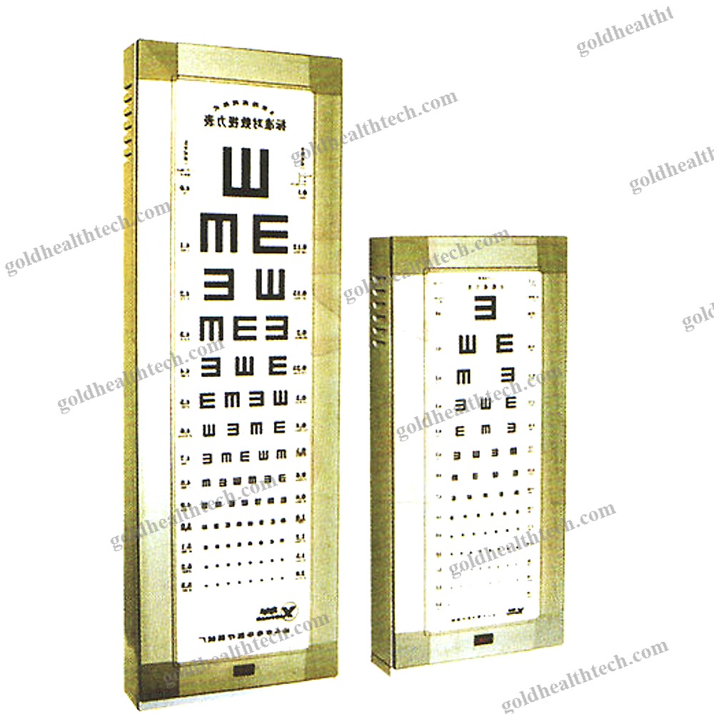 Illuminated Eye Chart