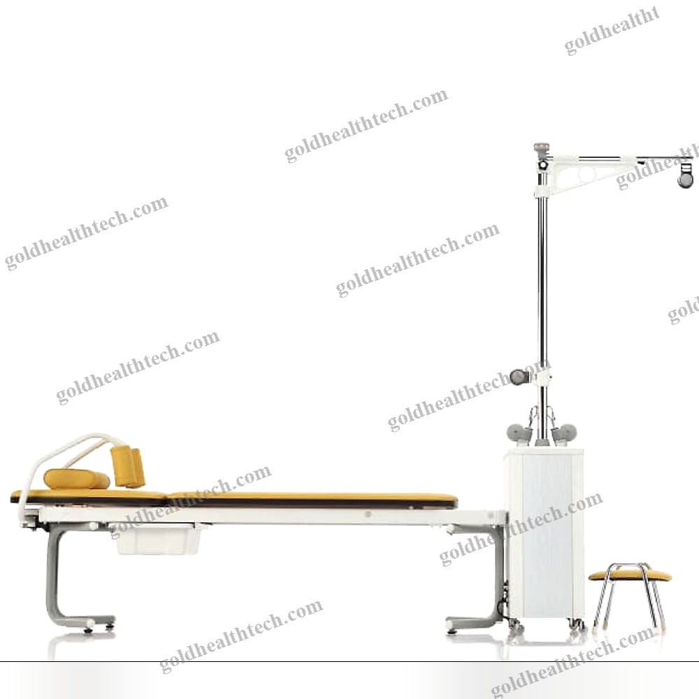 Lumbar And Cervical Traction Table
