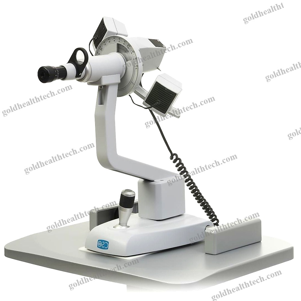 Manual Keratometer Ophthalmic Examination