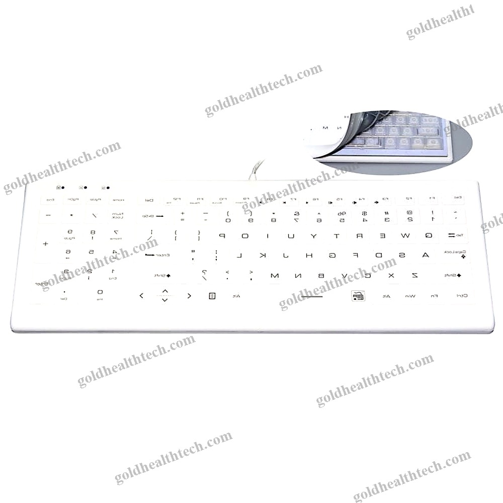Medical Keyboard With Numeric Keypad
