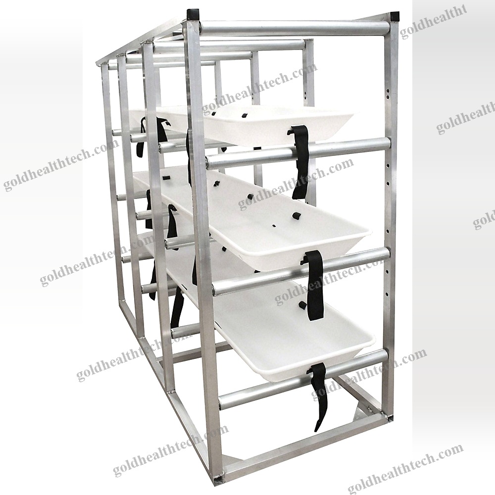 Mortuary Stretcher Storage Rack 1