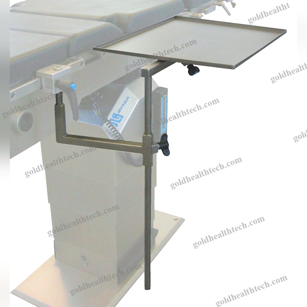 Operating Table-Mounted Instrument Tray