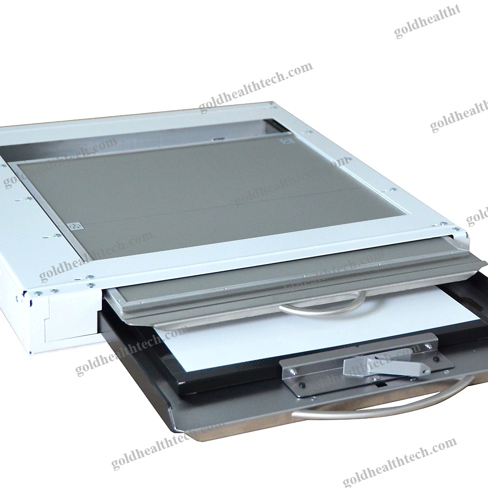 Operating Table-Mounted Radiography Cassette Holder