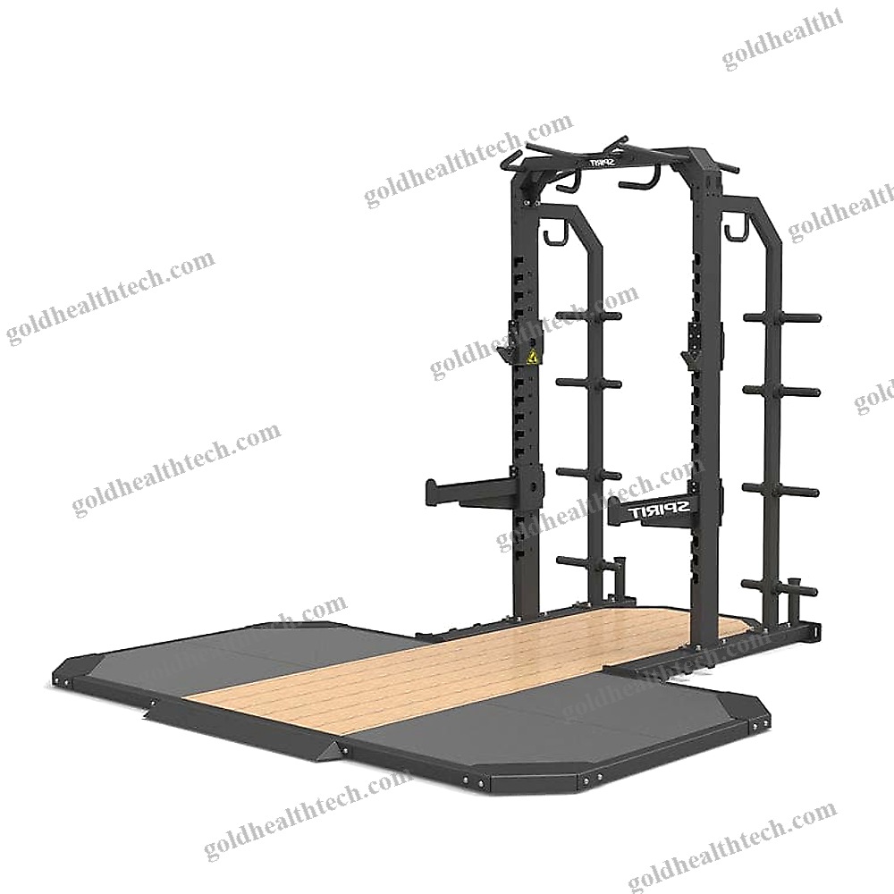 Power Cage With Pull-Up Bar