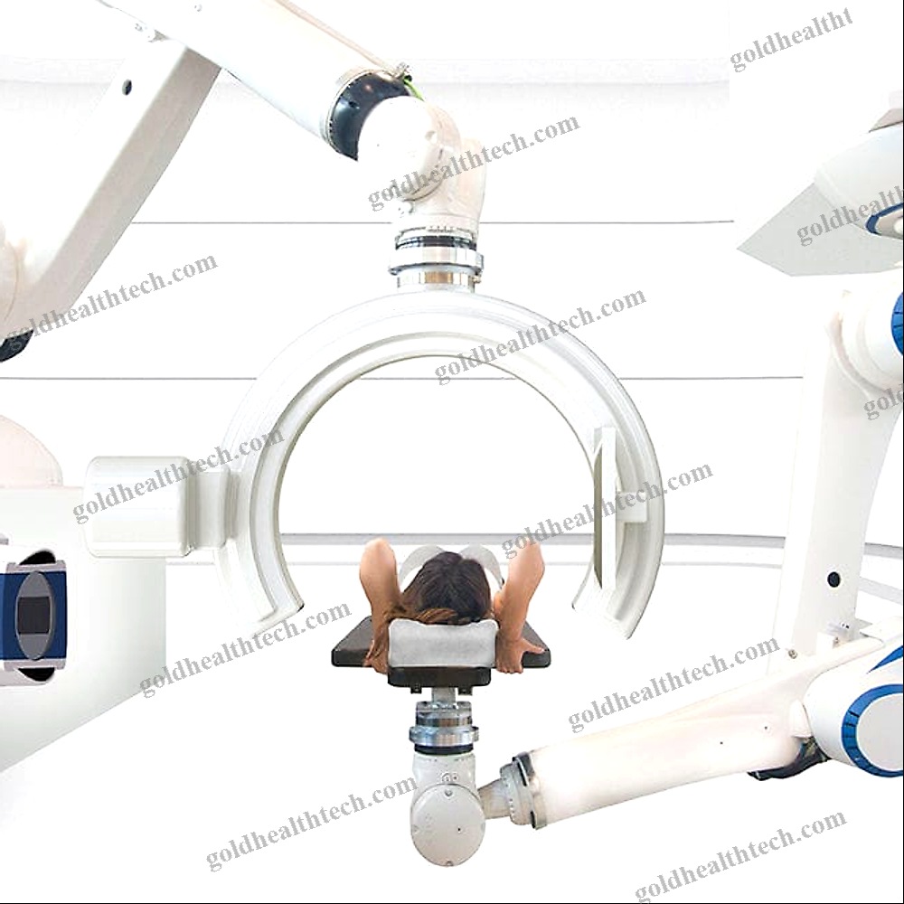 Proton Therapy Linear Accelerator With Robotized Positioning Table