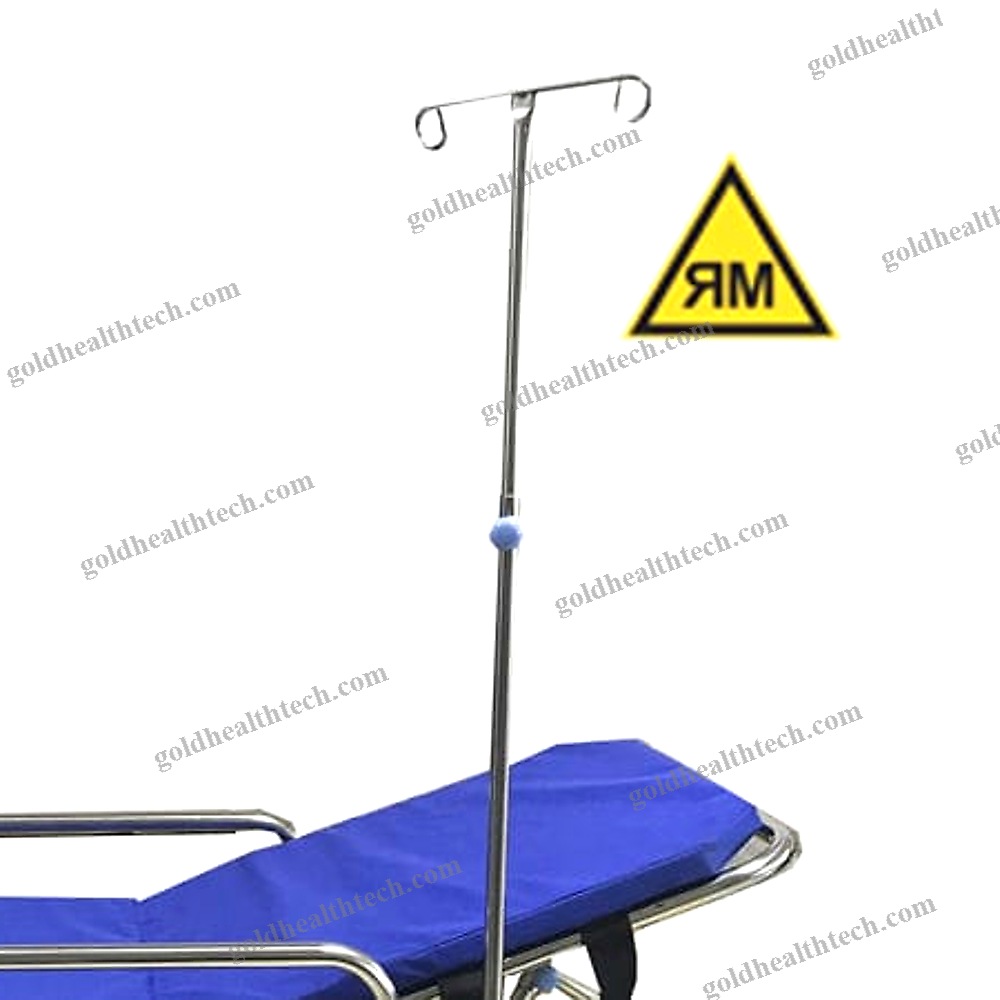 Rail-Mounted Iv Pole