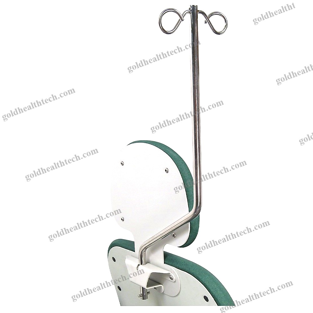 Rail-Mounted Iv Pole