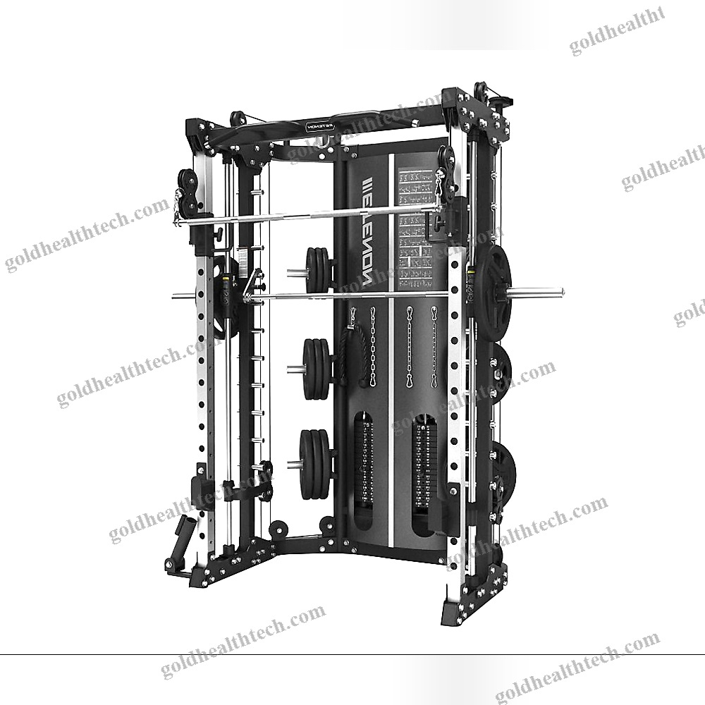 Smith Machine With Pull-Up Bar
