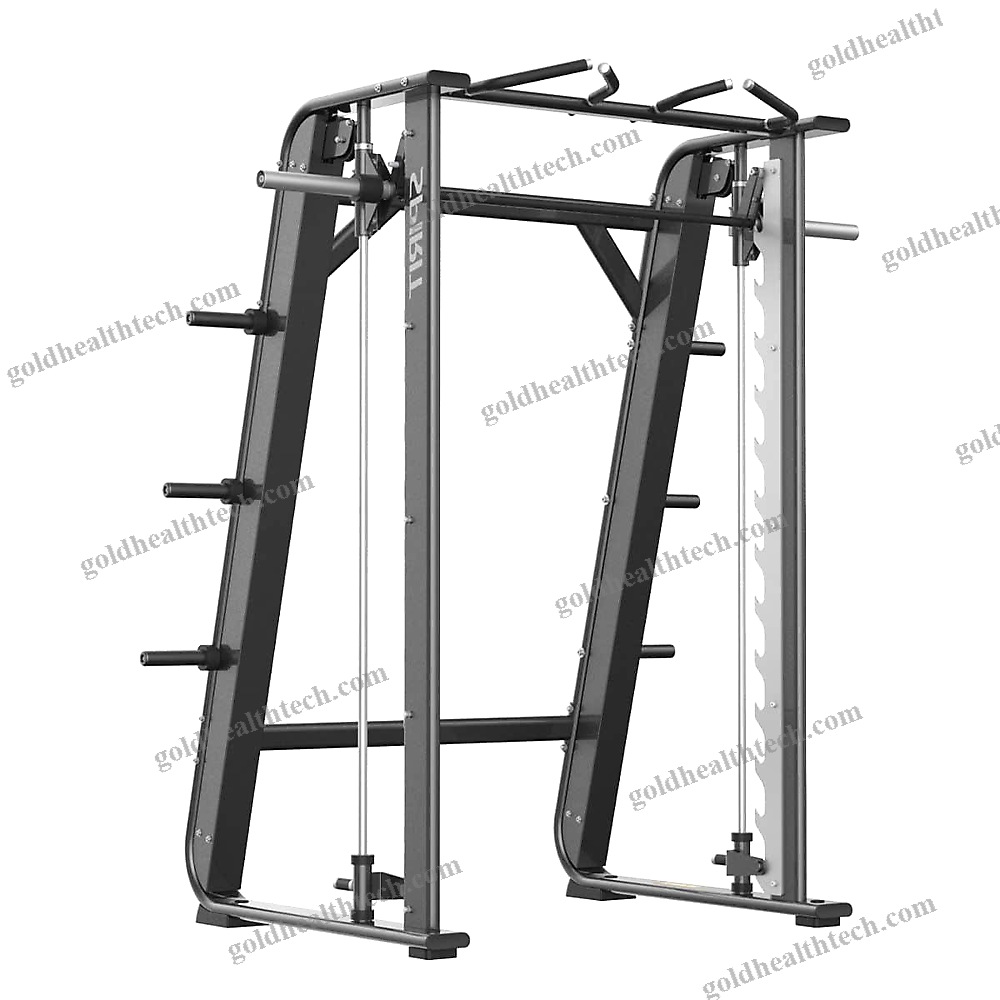 Smith Machine With Pull-Up Bar