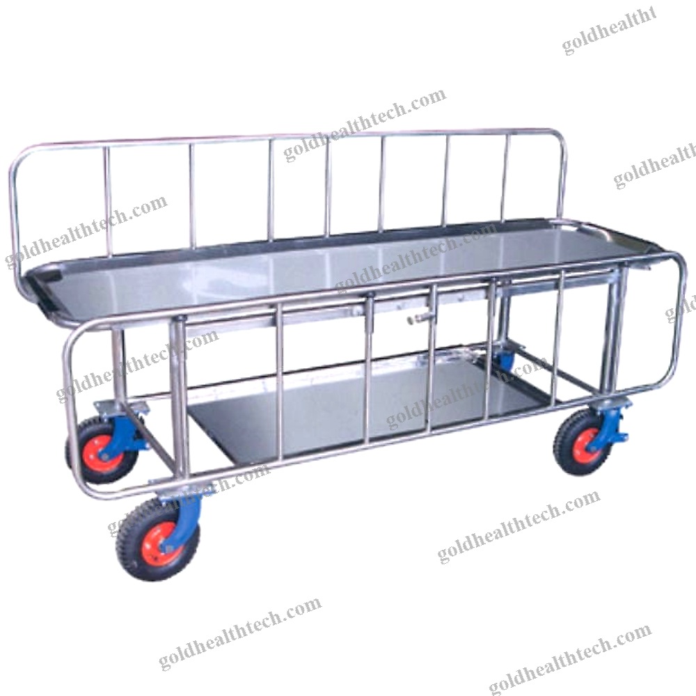 Stainless Steel Funerary Trolley