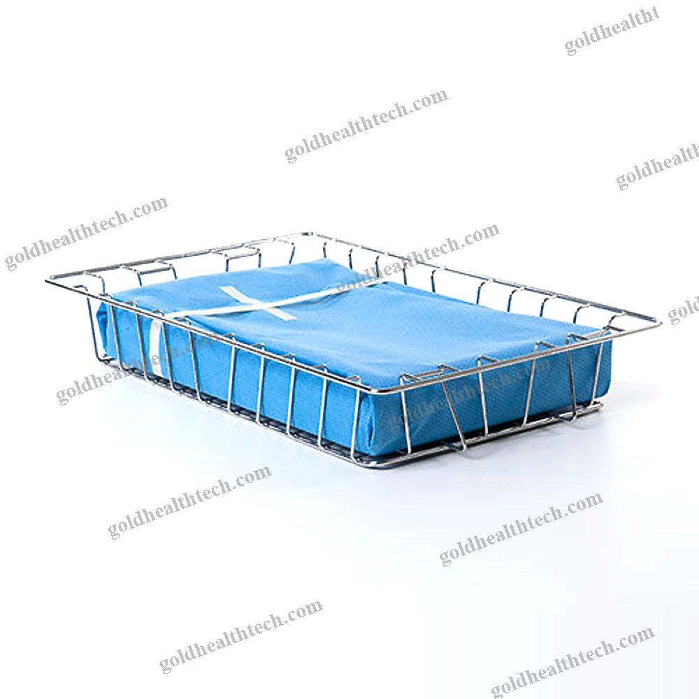 Stainless Steel Sterilization Basket 1
