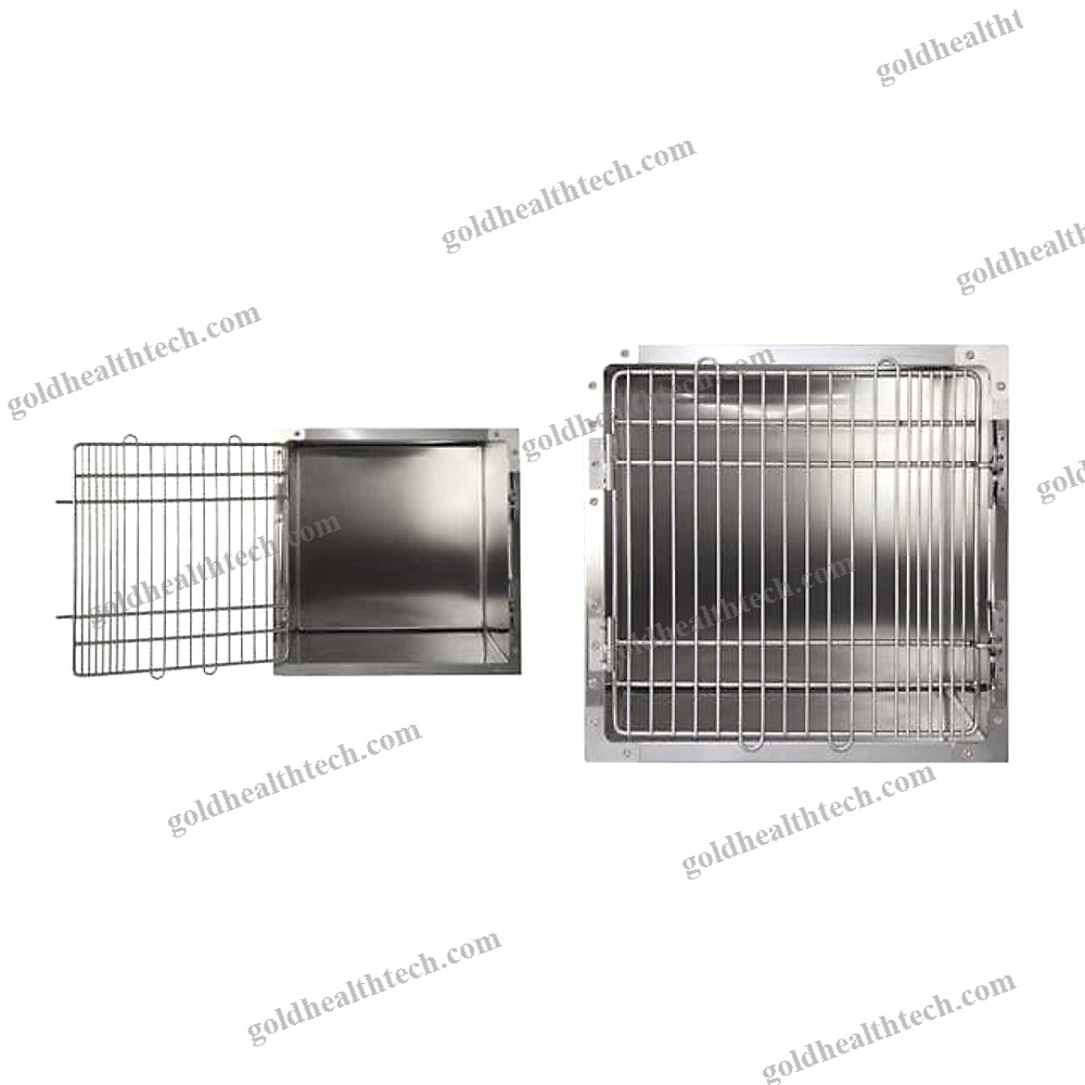 Stainless Steel Veterinary Cage