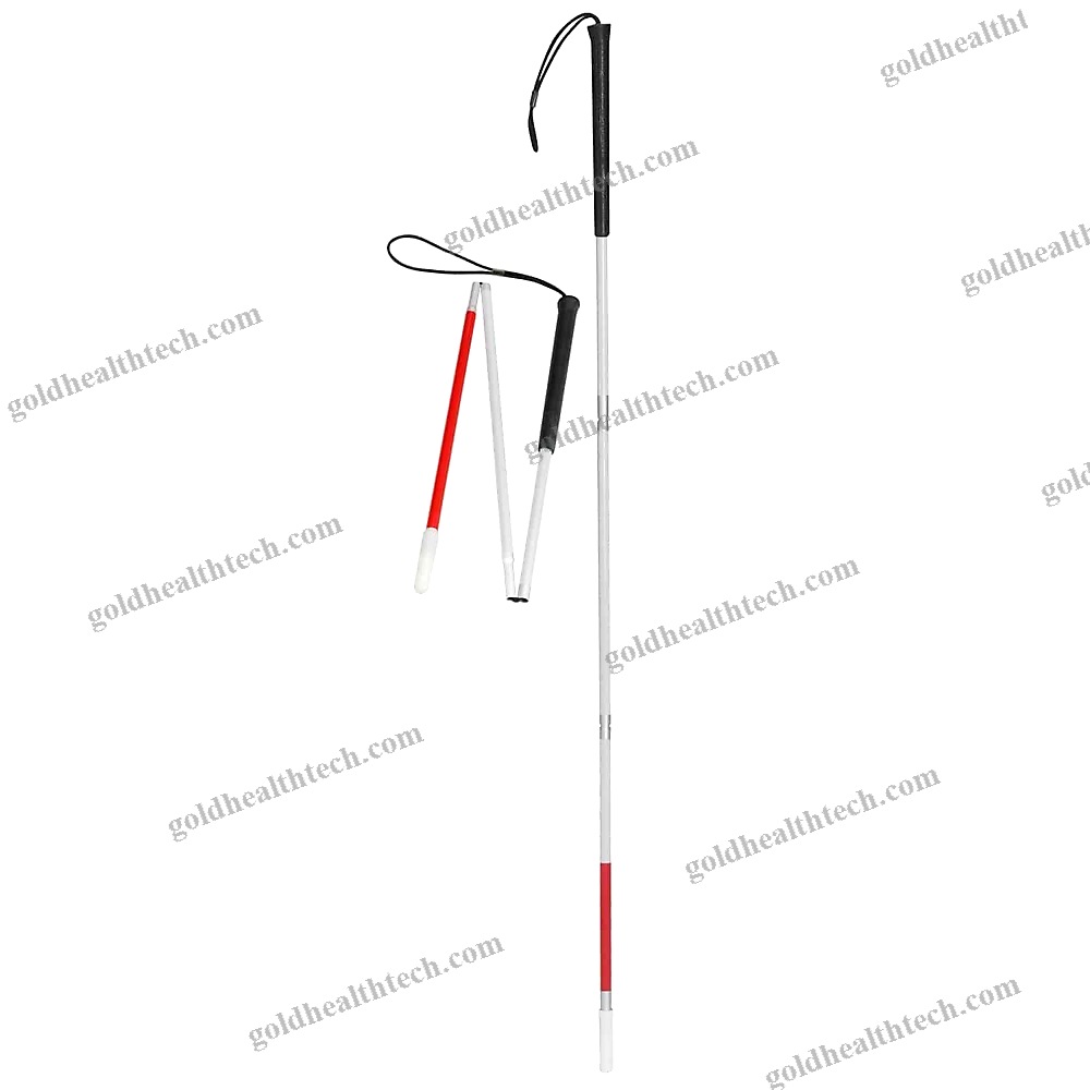 Straight Handle White Cane