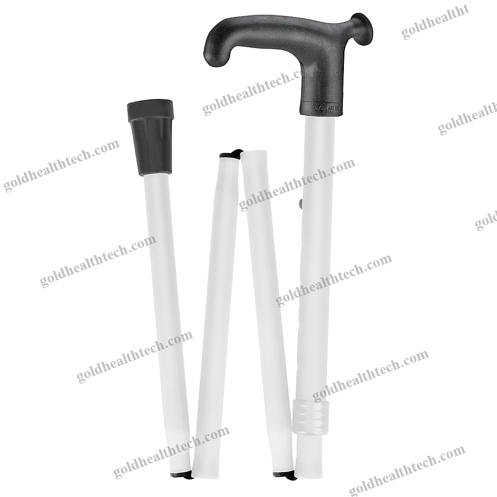 T-Handle White Cane