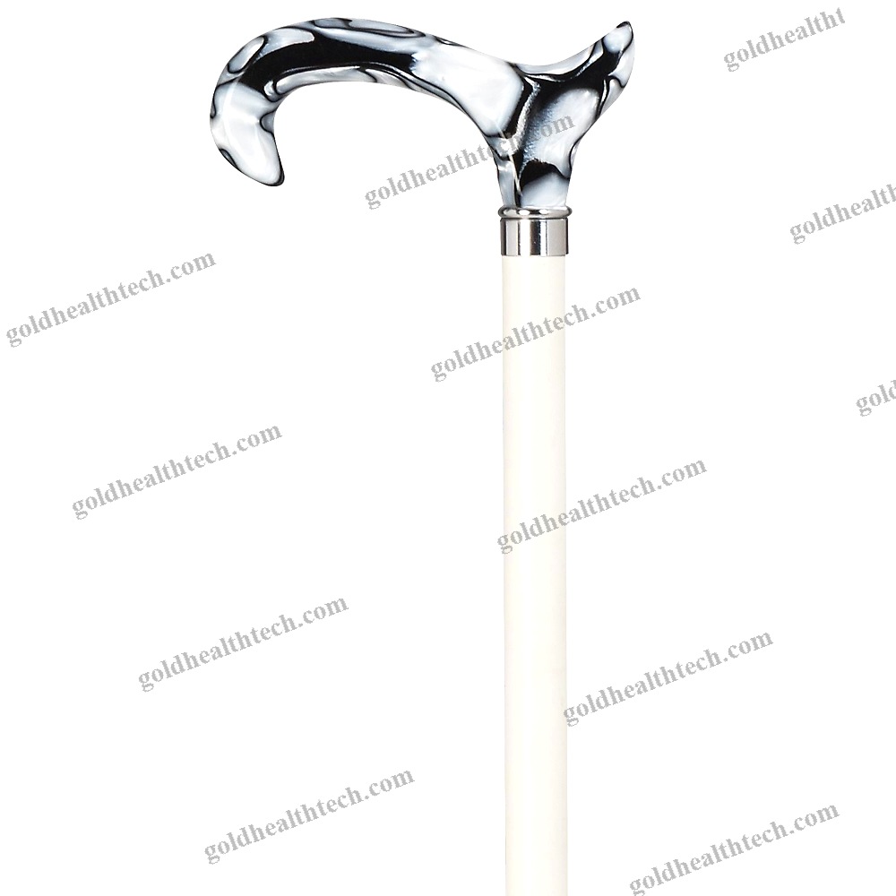 T-Handle White Cane