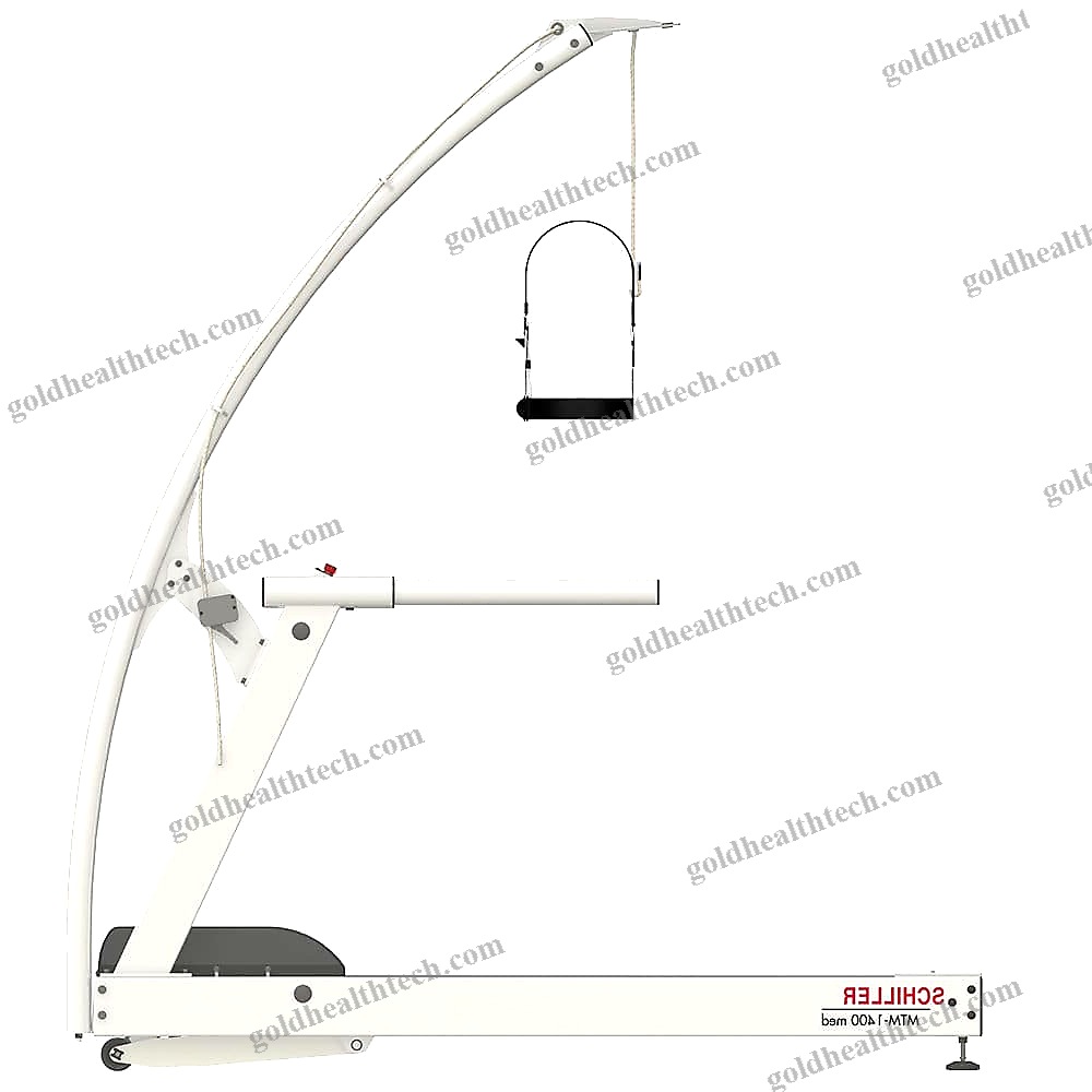 Treadmill Ergometer With Handrails 1