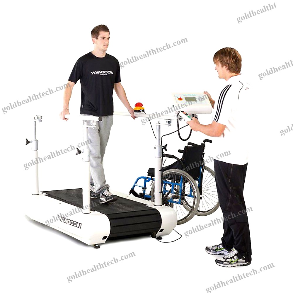 Treadmill Ergometer With Handrails 1
