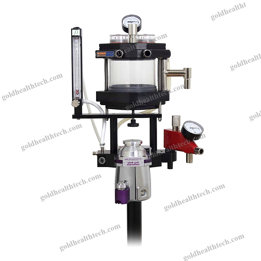 Trolley-Mounted Veterinary Anesthesia Workstation 1