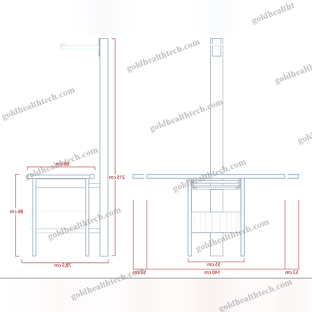 Veterinary X-Ray Table With Tube Stand 1