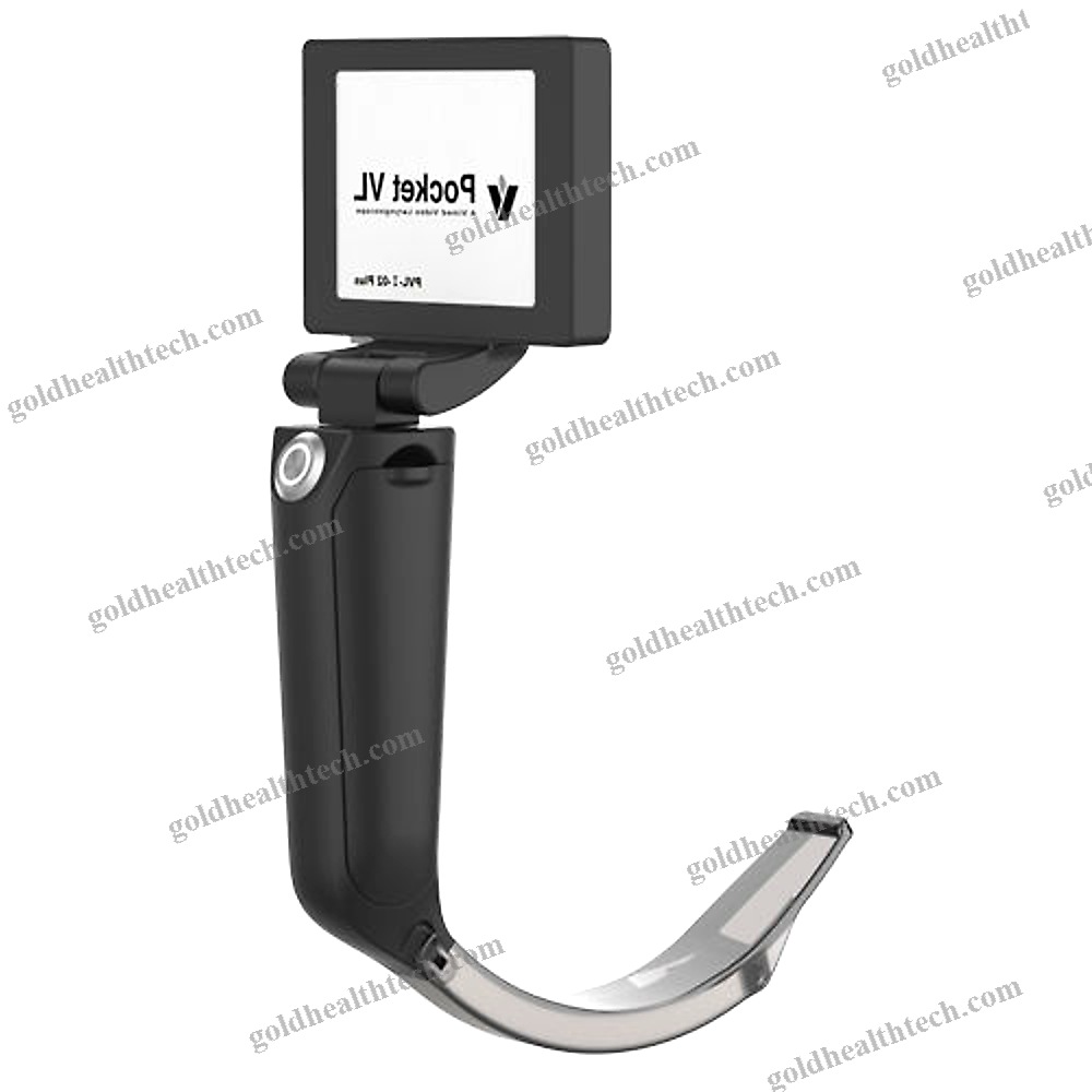 Video Laryngoscope With Integrated Video Monitor