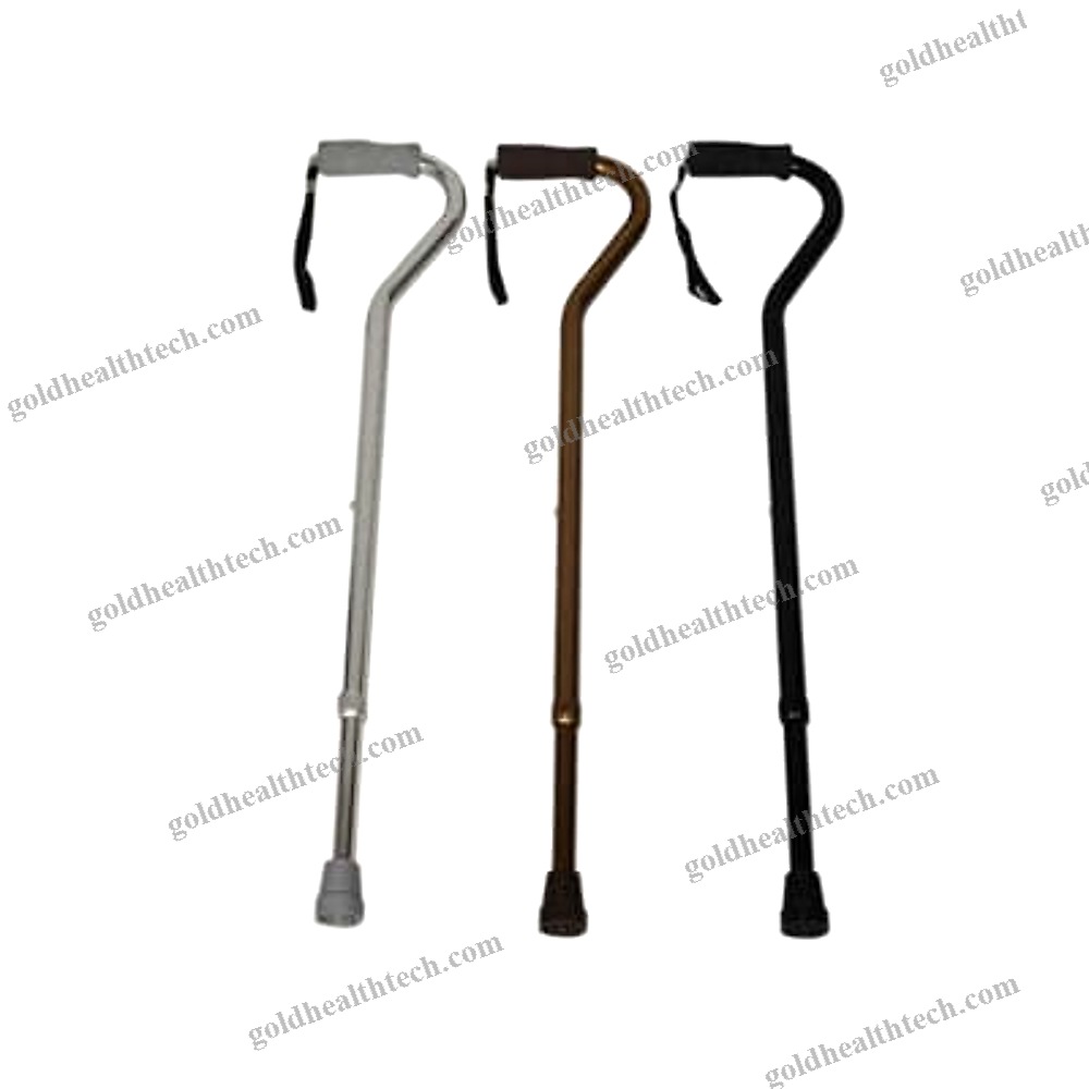 Walking Stick With Offset Handle