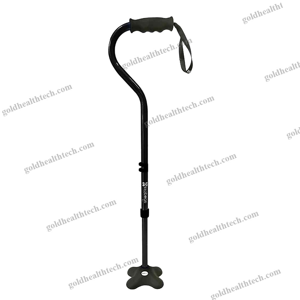 Walking Stick With Offset Handle