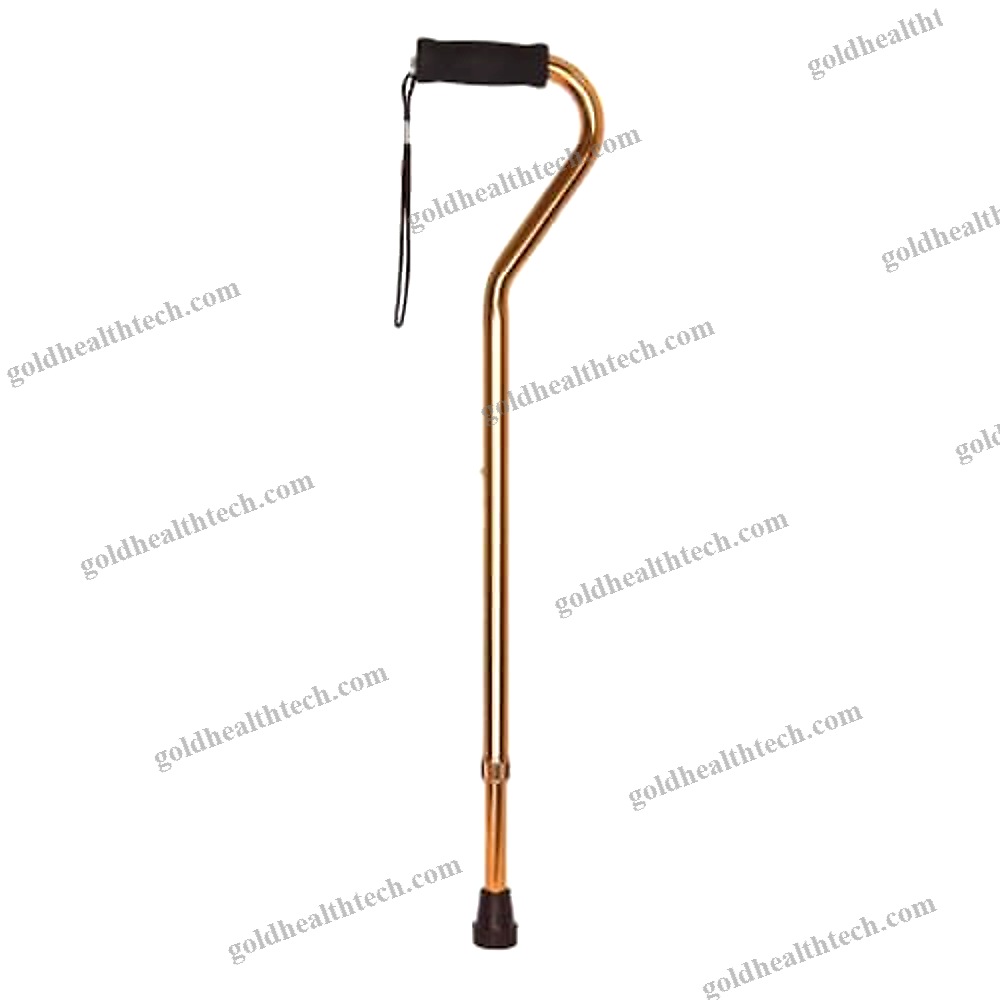 Walking Stick With Offset Handle