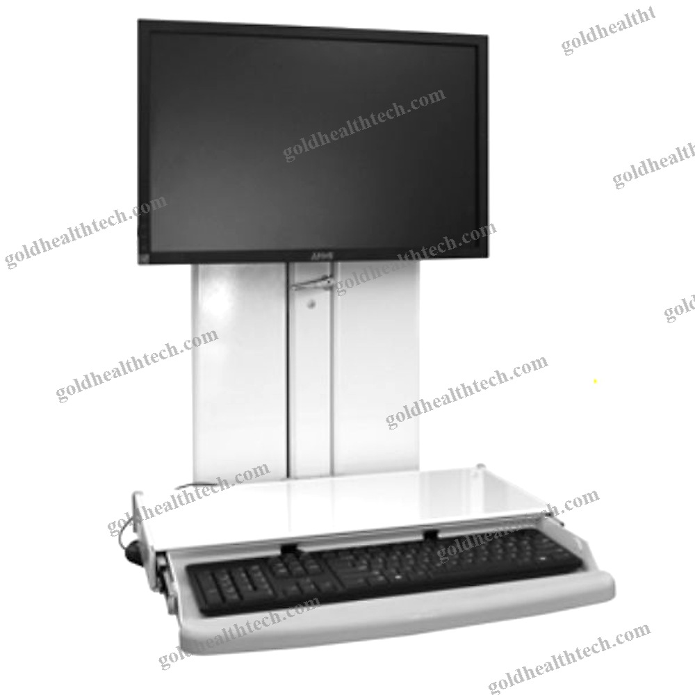 Wall-Mounted Computer Workstation