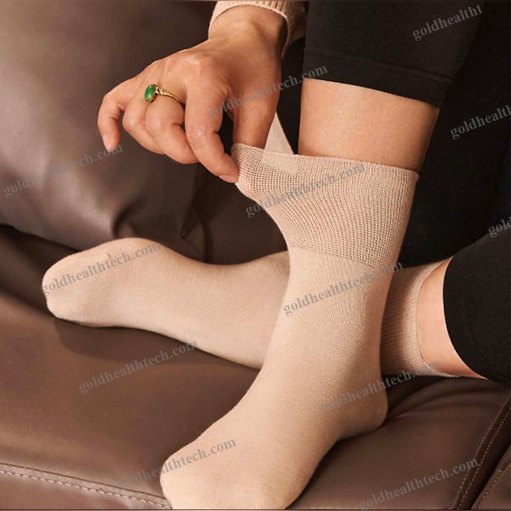 Zinc Yarn Antimicrobial Socks
